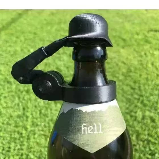 [跨境新品 Soldier Salute Beer Bottle Helmet啤酒瓶盖创意]