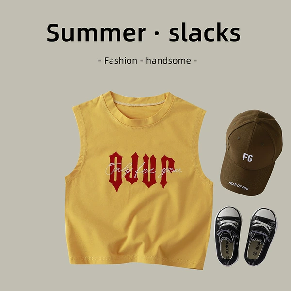 W10 vest letter yellow