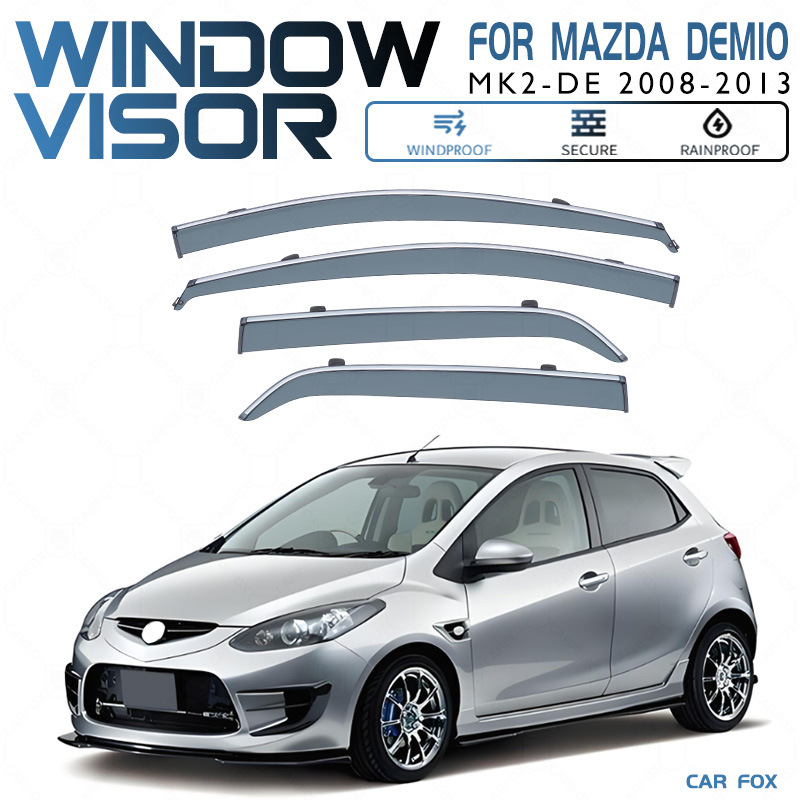 Suitable for Mazda MAZDA Demio Window visor Car Window Sunny Rain Shield Rain Eyebrow