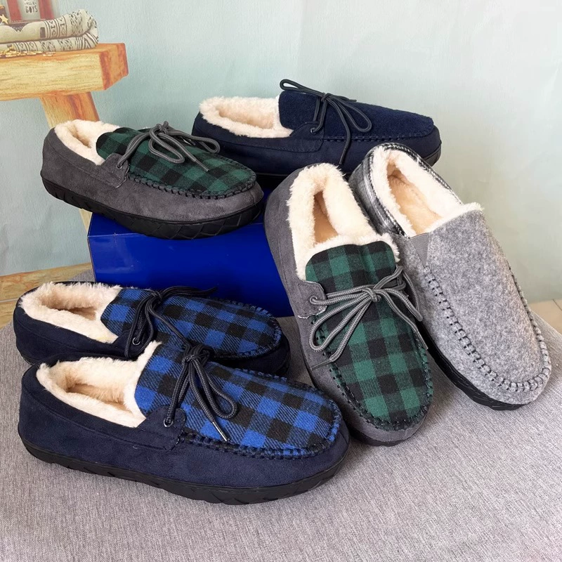 Трансграничная внешнеторговая оптовая индивидуальная обувь Mark с бархатом, теплые домашние хлопковые тапочки на осень и зиму, нескользящие хлопковые тапочки