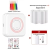 C15 powder + 5 rolls of thermal paper + 6 watercolor pen + stickers