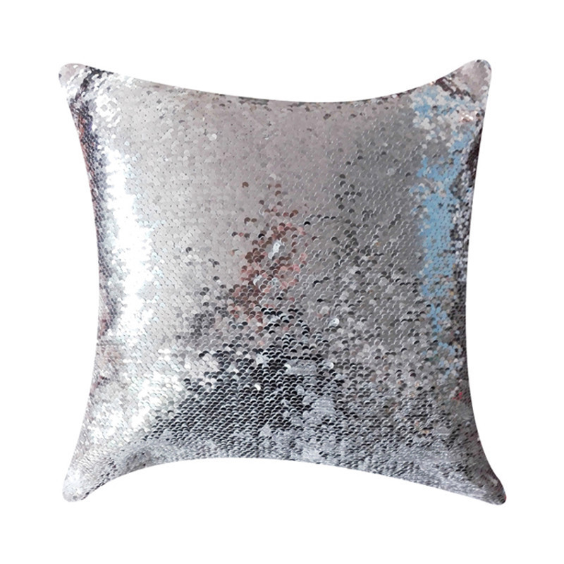 Directo de fábrica transferencia térmica lentejuelas mágicas almohada cuadrada DIY creativo personalizado material en blanco al por mayor