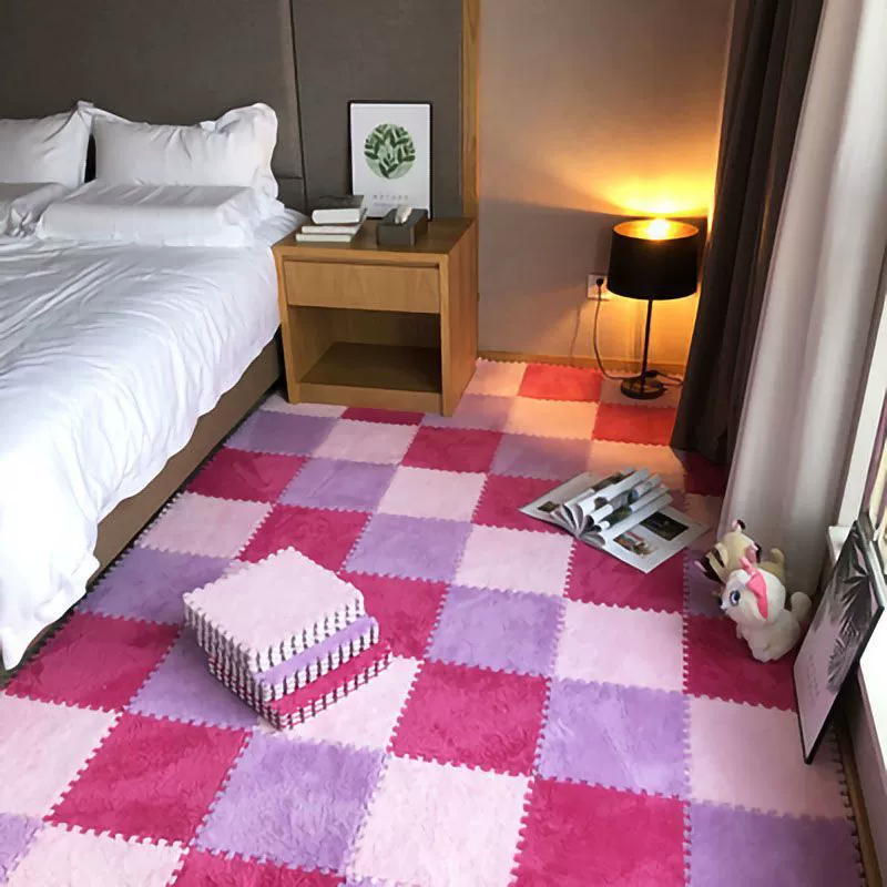 Плюшевый коврик для спальни, игрушка-головоломка из вспененного материала, увеличенная толщина