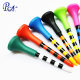 Golf Nail TEE Plastic tee Multi-size Rubber Sleeve Soft Rubber Headset Serve Golf TEE Ball tee