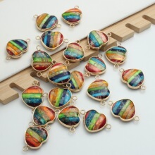 24x16x5mm��Ȼ�ۻ���ʯ�����ΰ�߅�߲�ƴ���p���B����DIY�Ʒ