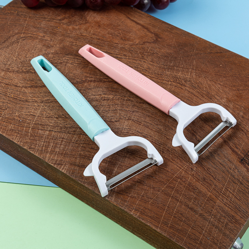 Household Peeler Kitchen Knife for Potatoes Vegetables Fruits Stainless Steel Multi-functional Peeler Scraper Apple Vegetable Paring Tool