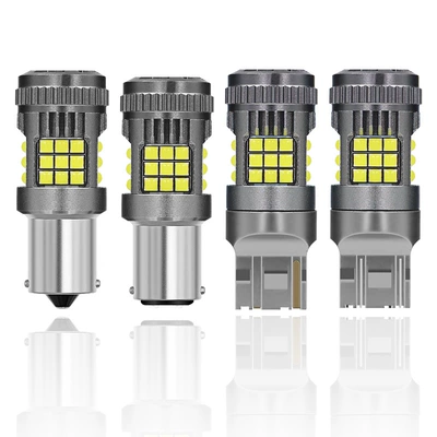 Car LED decoding turn signal T20 1156 1157 3030 36SMD reversing light anti-strobe turn signal (Dönmə işıqları) - white-1156