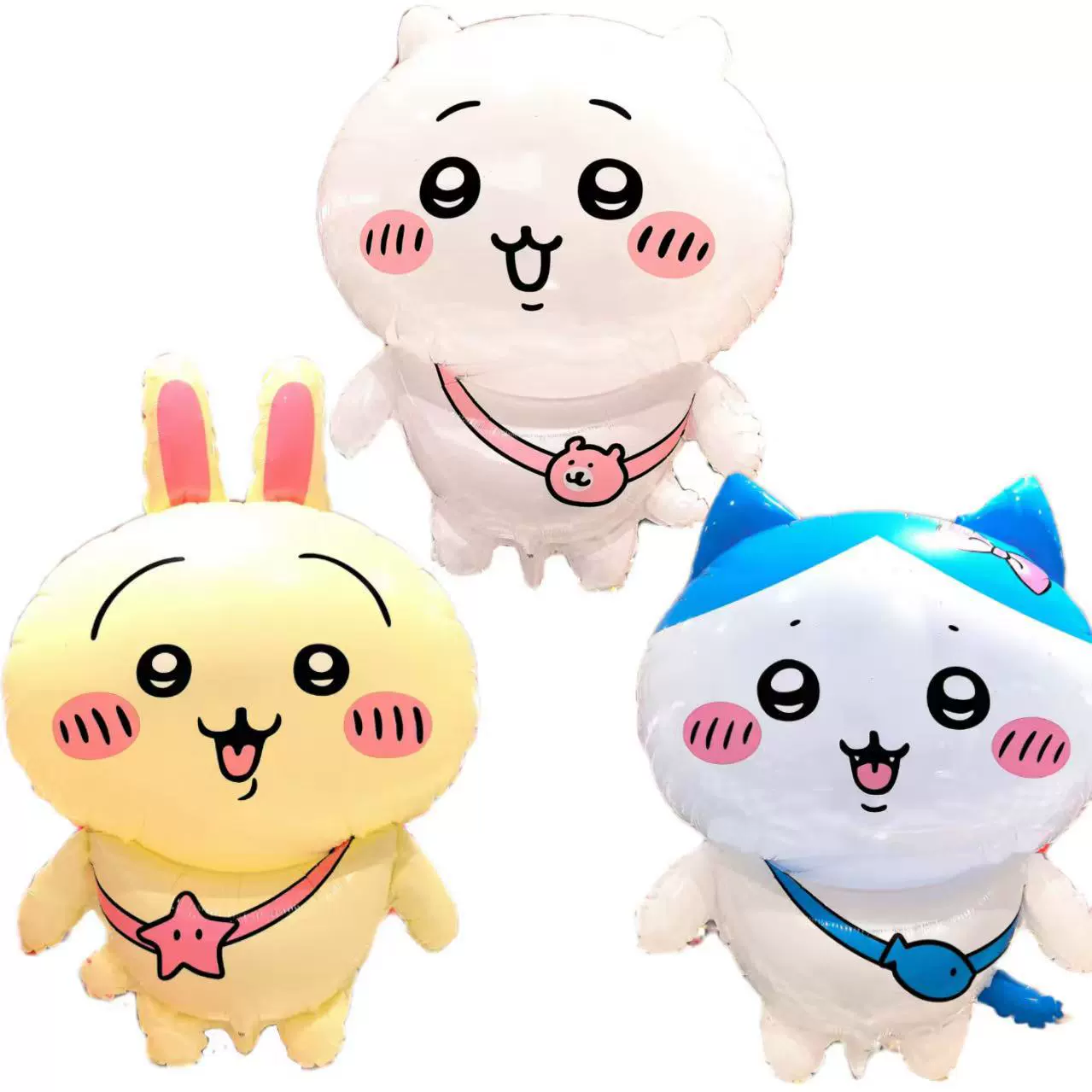 Jikakawa воздушный шар chiikawa мультфильм воздушный шар космический шар супер милая кукла воздушный шар ручной тур