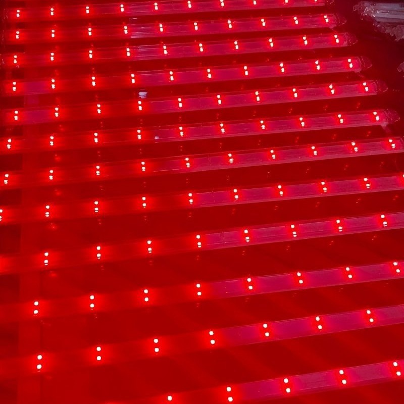 LED grid screen, outdoor waterproof light strip screen, building exterior advertising screen, LED high-definition grid screen.