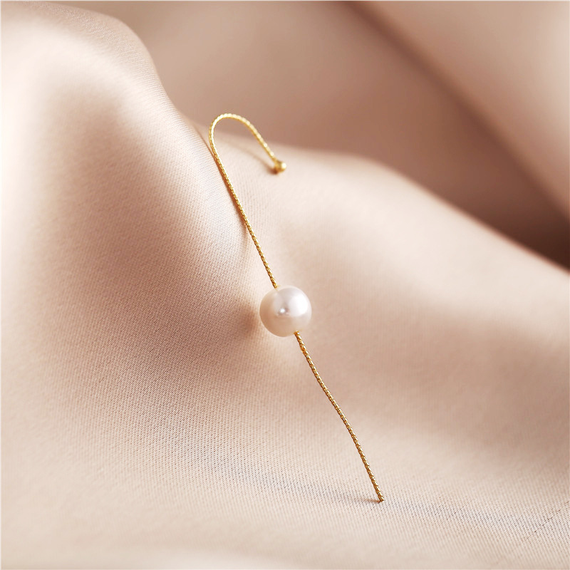 Simple Long Surround Earrings display picture 12