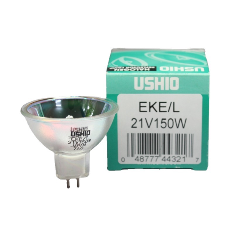 Excellent Japanese USHIO EKE/L JCR 21V 150W 10H/5 1000-hour long life lamp cup