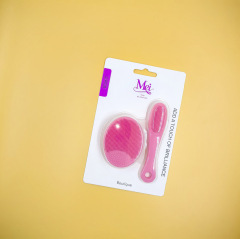 Face Washing Brush Silicone Hair Washing Brush Manual Silicone Facial Cleansing Brush Deep Cleansing Exfoliating Face Brush