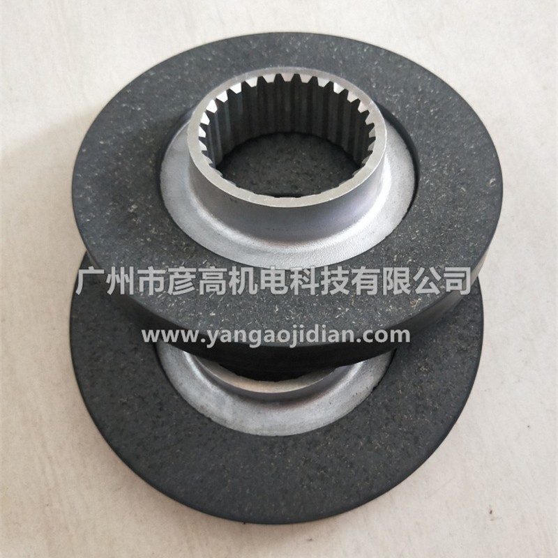 诺威起重机abm电机抱闸zfb155制动器150Nm刹车片FDB23摩擦盘来令