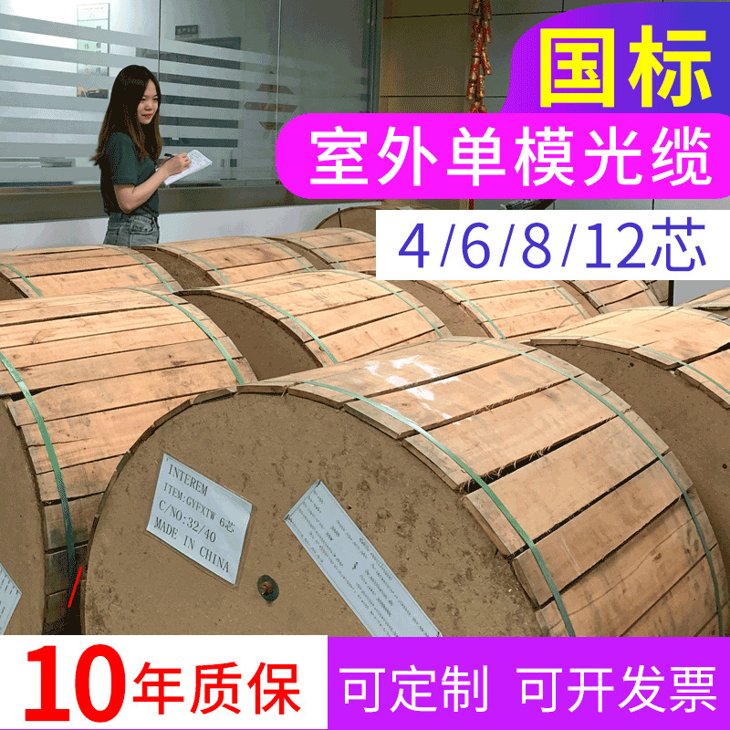 Customized National Standard Outdoor Optical Cable Gyts Single-Mode Armored Fiber Optic Cable 4-Core 6-Core 8-Core 12-Core Fiber Optic Cable Telecom Grade Customized National Standard Outdoor Optical Cable Gyts Single-Mode Armored Fiber Optic Cable 4-Core 6-Core 8-Core 12-Core Fiber Optic Cable Telecom Grade