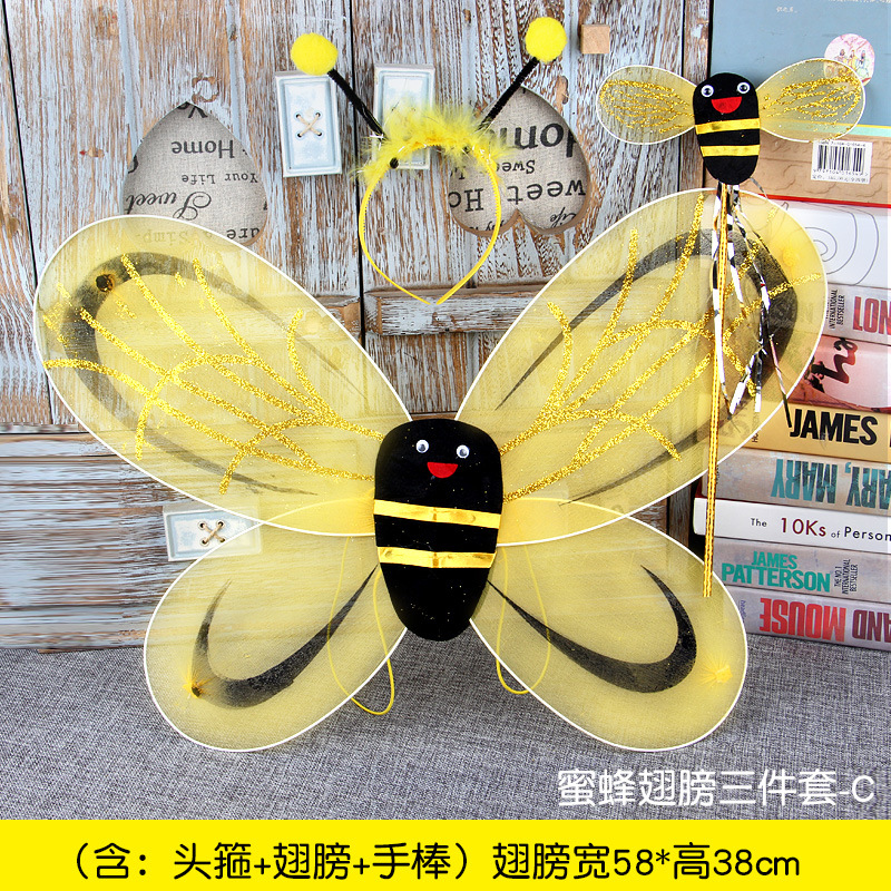 Пчелиные крылья трех -части набор C модель C