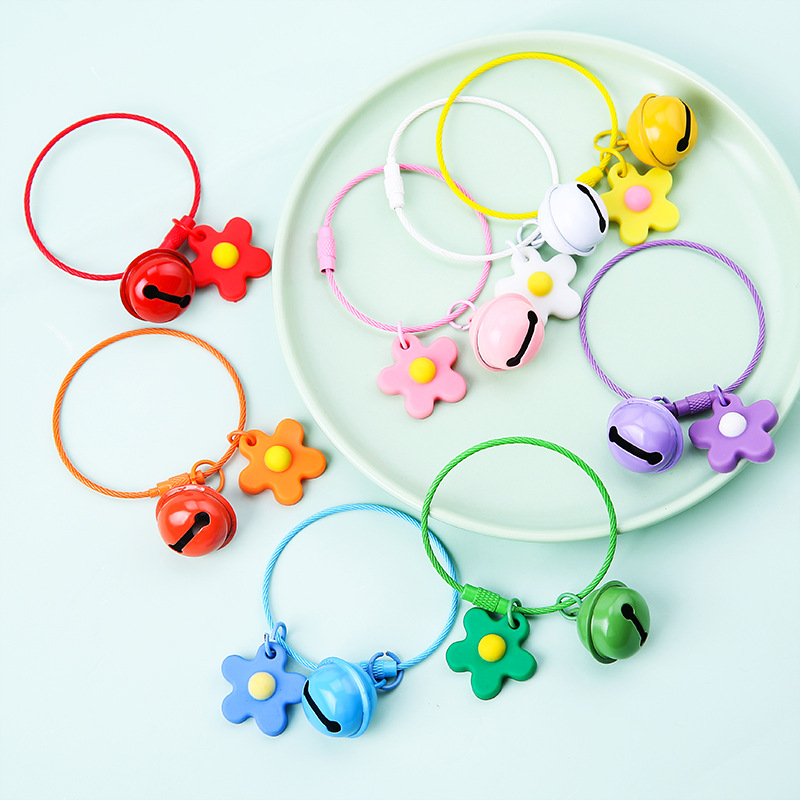 11g Weight Keychain Classification 1 Piece Quantity Holiday, Daily Occasion Alloy, soft glue, Steel Material Flower Pattern Epoxy Design Sweet Style 1 Piece Sweet Flower Alloy Soft Glue Steel Epoxy Keychain 9