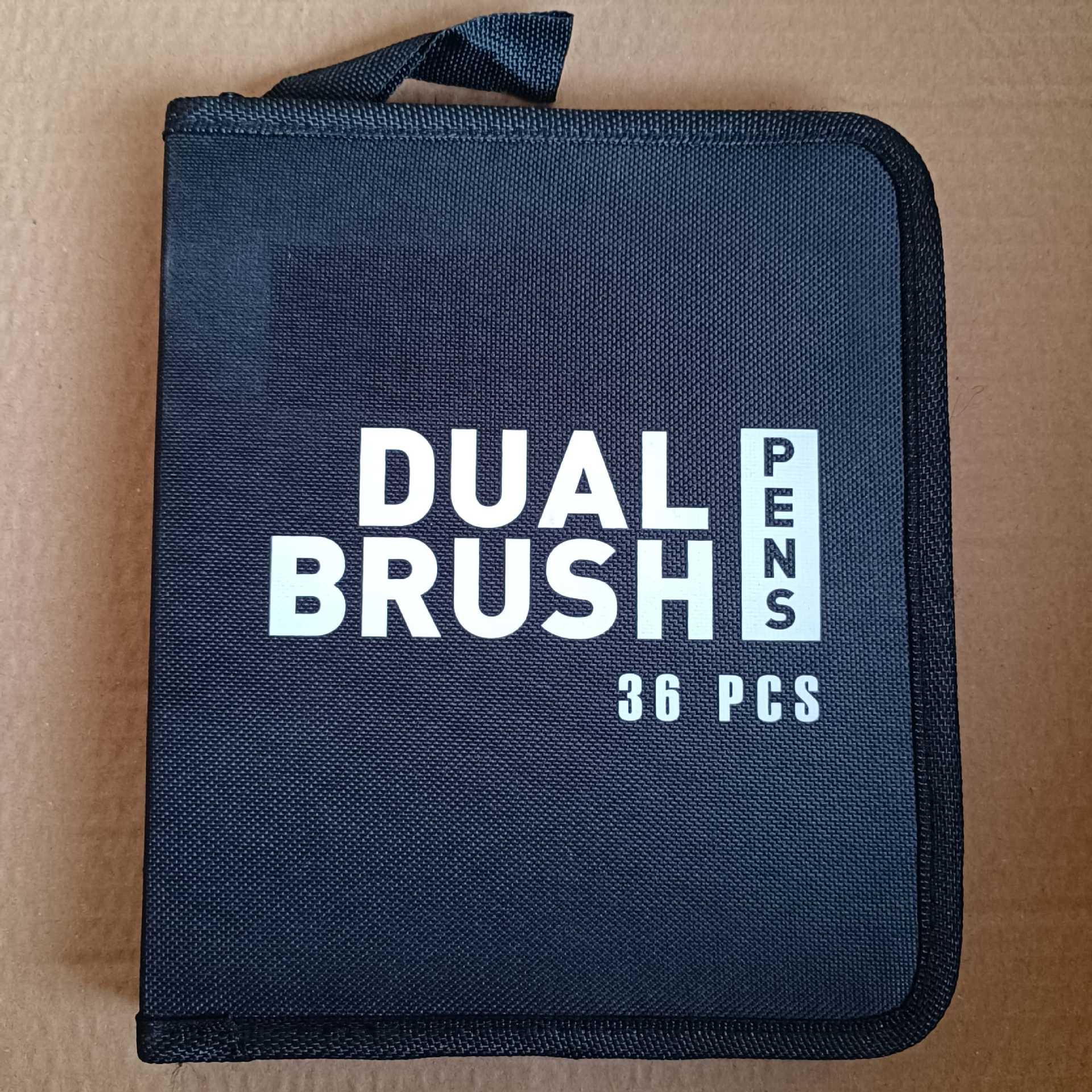 120 color 72 color 60 color de doble cabeza acuarela pluma traje de cabeza suave gancho pluma arte de los niños pintura cepillo pintura material suministros