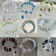 厂家直销~新中式蝴蝶手链女ins小众国潮百无禁忌手串甜美串珠手饰