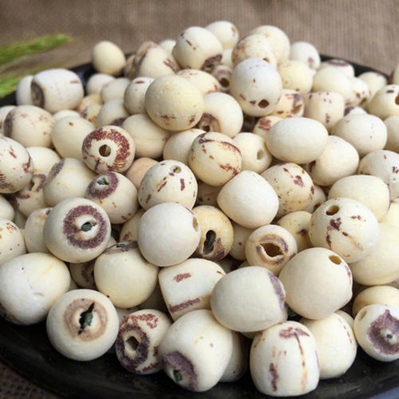 White Lotus Seeds Bai Lian Zi 500g Coreless Dried Nelumbo nucifera Seeds for Soup Congee and Herbal Tea specifications