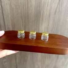跨境1:12娃娃屋DIY微缩玻璃瓶配件