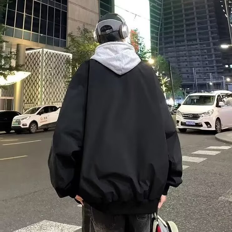 2025 American Pilot Jacket Boys New Trendyy Handsome Loose Casual Cleanfit Baseball Jacket