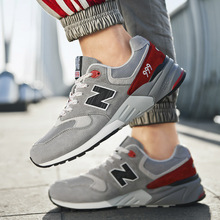 春秋新百伦酷跑真皮运动鞋男女N字999情侣休闲跑步鞋男女鞋子批发