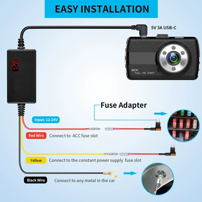 reduction line 12V24V to 5V3A | Mobil şarj cihazları