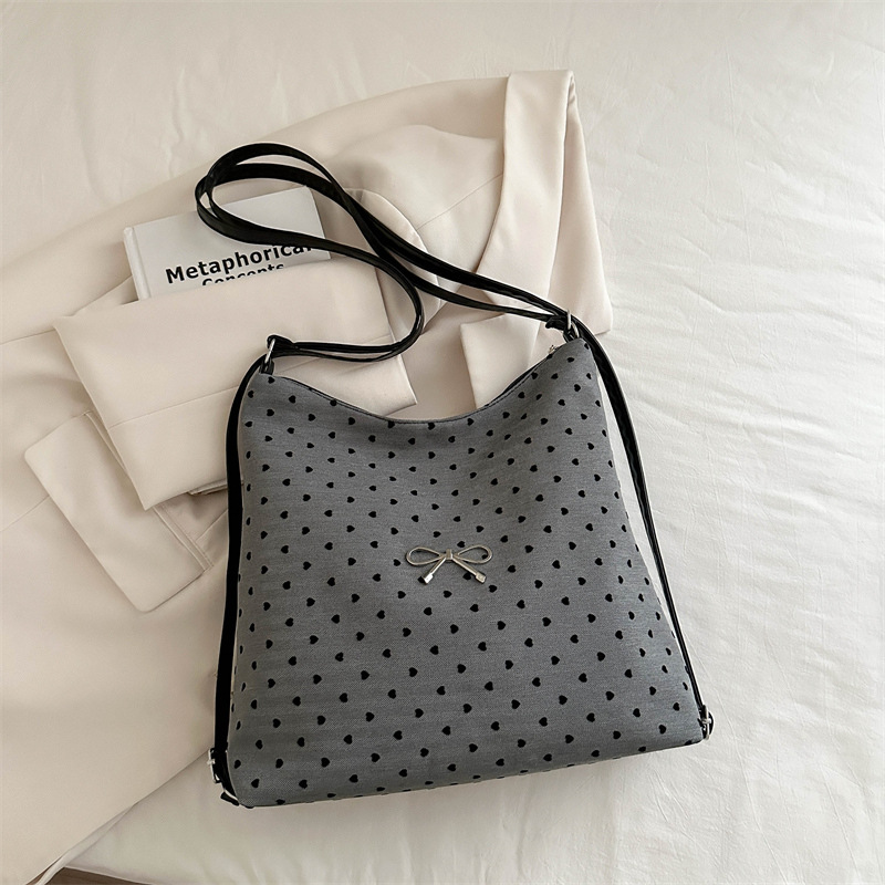 Bolsa de lona para mujeres 2024 nueva mochila, mochila de hombro, mochila de gran capacidad, mochila multifoncional