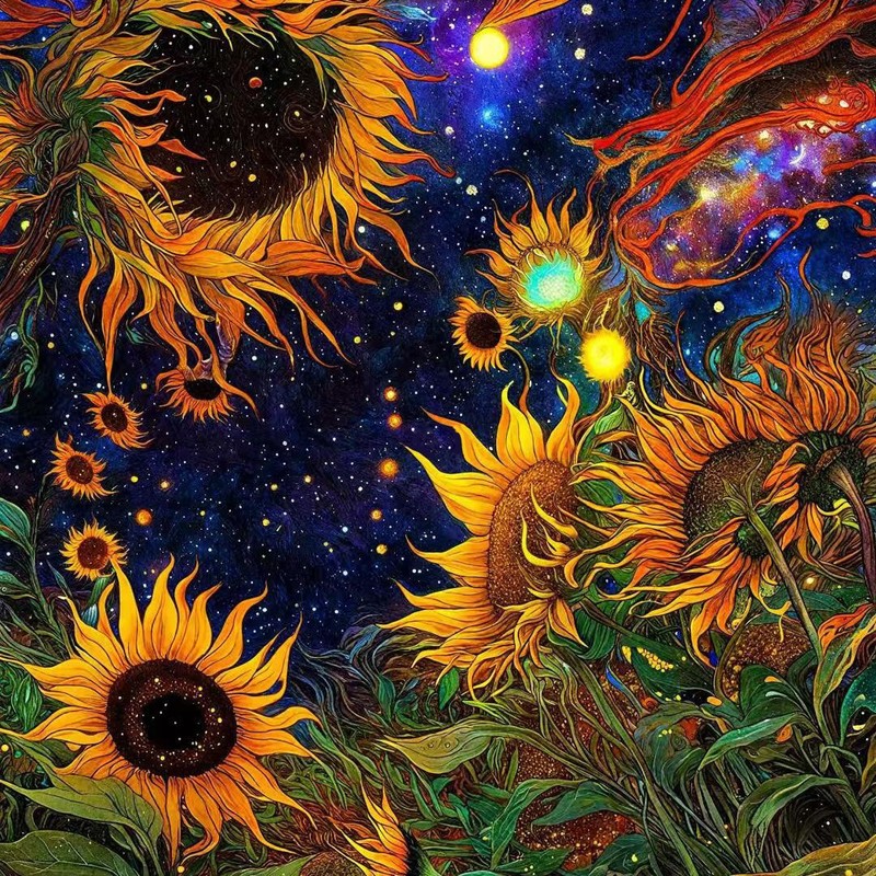 DIY デジタル油絵子供の手描きカラー着色油絵大人の減圧手描き装飾吊り絵画卸売|undefined