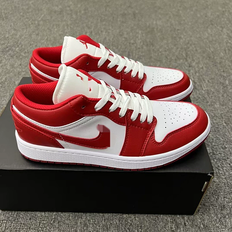 Кроссовки Air Jordan 1 для отдыха, обувь, кроссовки, универсальные белые кожаные кроссовки