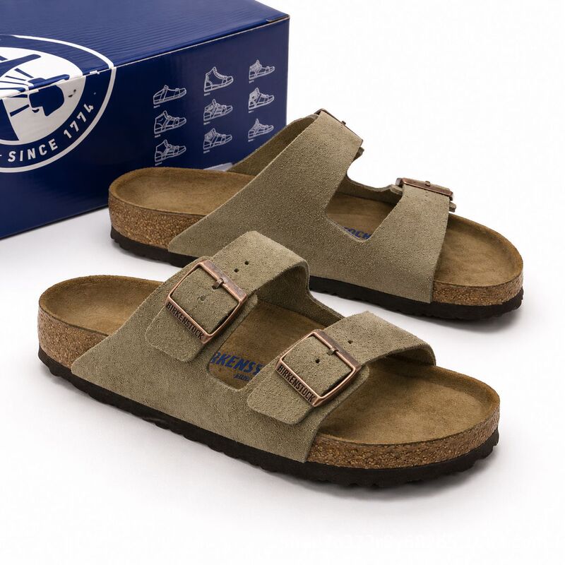 2026 New Birkenstock Slippers for Couples, Cork-Soled Flat Outdoor Comfortable Versatile Casual Sandals for Men and Women 2026 New Birkenstock Slippers for Couples, Cork-Soled Flat Outdoor Comfortable Versatile Casual Sandals for Men and Women