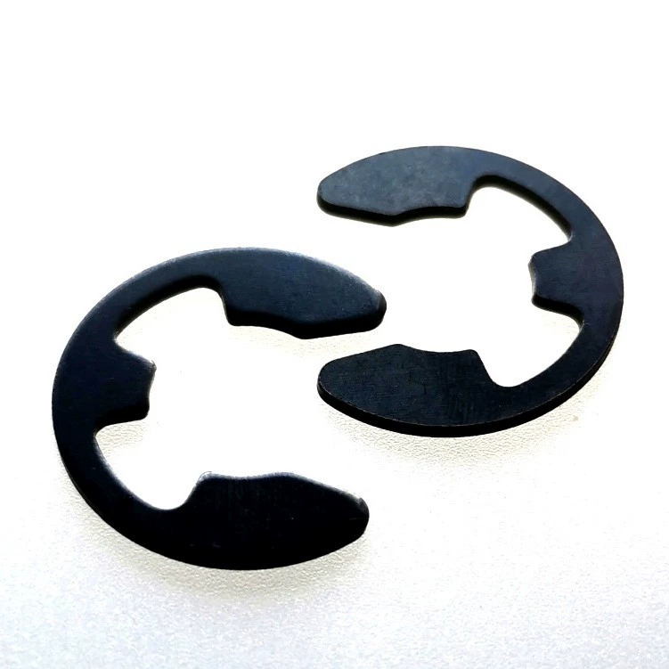 Поставка DIN6799 Немецкий Стандарт открытия стопорное кольцо пружинная сталь завершена