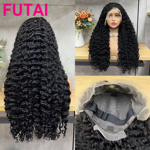 African Burmese Curly Lace Wigs European and American Human Hair Human Hair Wig Factory