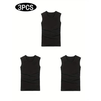 H379 代发速卖通亚马逊跨境新款运动马甲3 件套男士运动背心