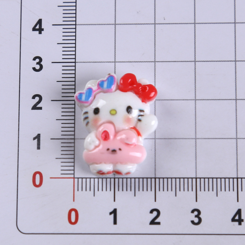 KT猫卡通饰品材料可爱裙子凯蒂猫diy发夹冰箱贴手机壳穿戴甲配件|undefined