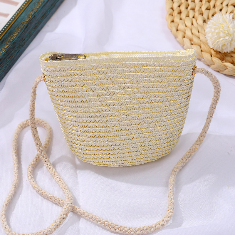 Children's Bags, Women's Straw Bags, Little Girls' Crossbody Coin Purses, Hat Sets, Summer Beach Wholesale, Fashionable and Versatile Children's Bags, Women's Straw Bags, Little Girls' Crossbody Coin Purses, Hat Sets, Summer Beach Wholesale, Fashionable and Versatile