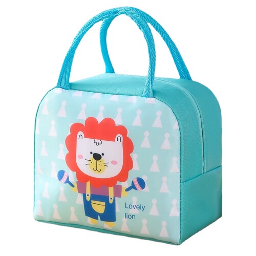 New insulated bag cartoon pattern lunch bag for students to bring to work lunch bag ice bag portable lunch box bag
