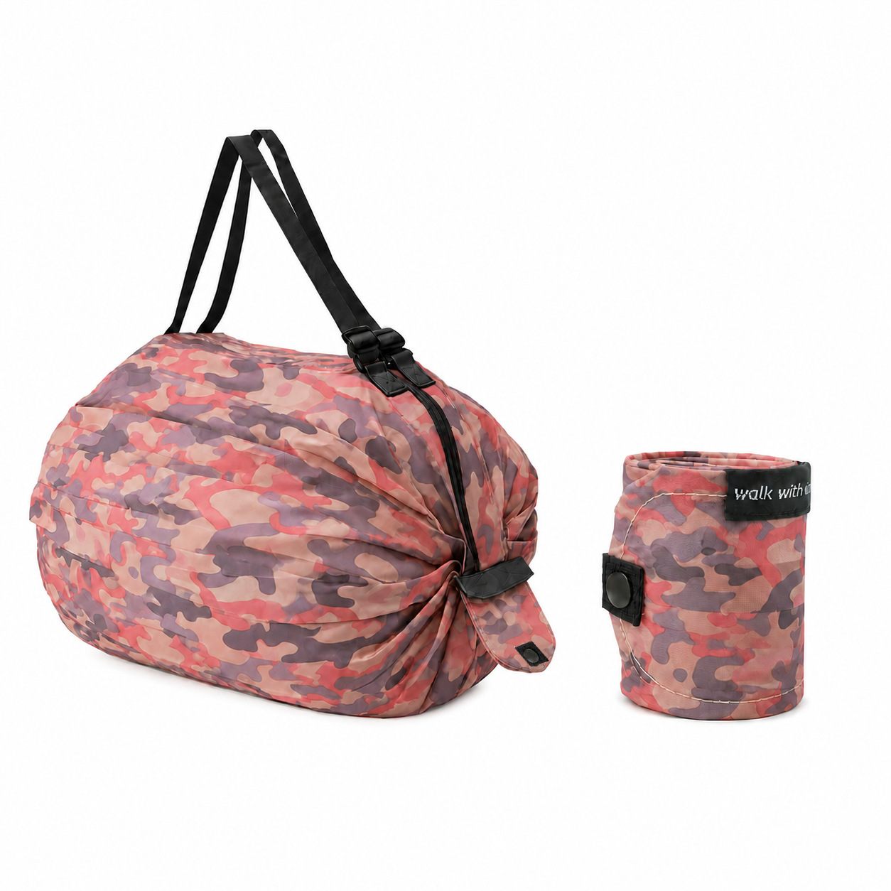 Bolso de compras plegable bolsa de viaje portátil engrosada bolsa de compras grande supermercado protección del medio ambiente bolsa de compras al por mayor image 22