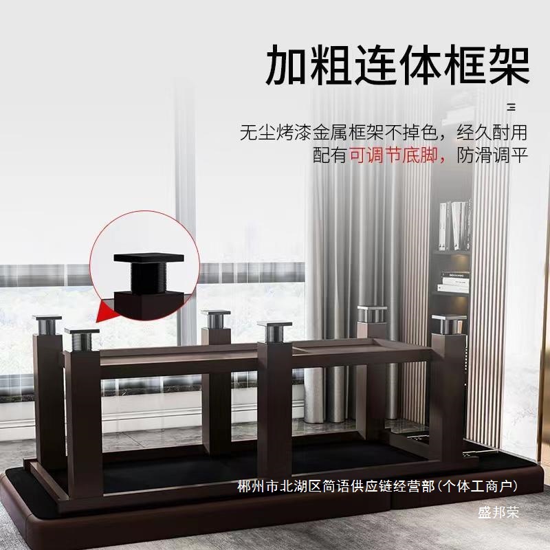 Fábrica directa cama de belleza salón de belleza masaje fisioterapia hogar plegable bordado terapia de fuego con agujeros moxibustión image 3