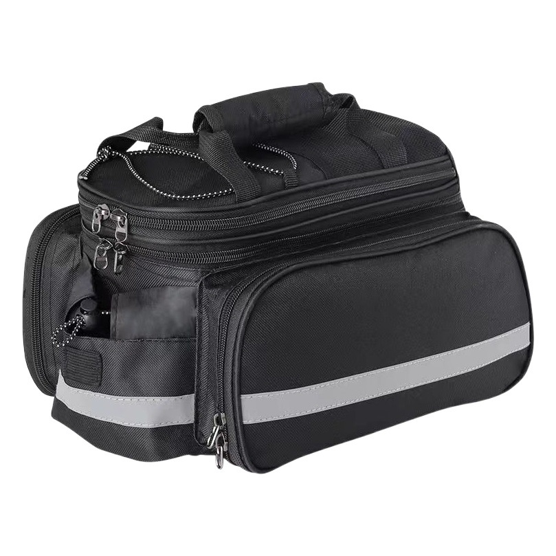 Mountain bike rear shelf bag carrying bag large capacity waterproof long-distance Sichuan-Xizang riding camel bag equipment rear seat bag