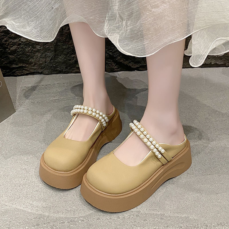 진주장식-카키 [고급모델]