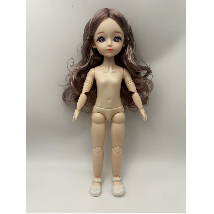 Snow Lily 30 см 6-Point BJD кукла с 20 суставами, настоящие глаза и макияж, варианты головы/тела