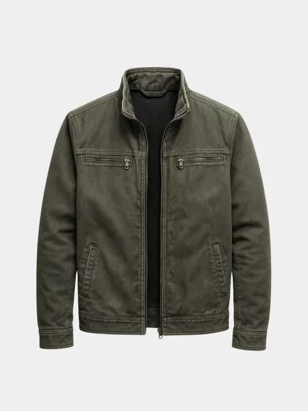 Cross-Border European and American Jackets, Men's Workwear Jackets, Casual Retro Long-Sleeved Cardigans, Loose Sports Outerwear, Cross-Border Men's Clothing