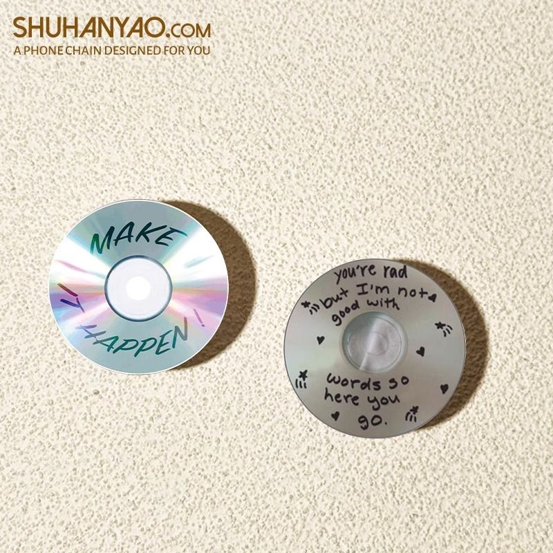 Ins disco de música redondo creativo para el soporte de airbag de teléfono móvil pegado 360 rotación retráctil perezoso perseguir el drama de escritorio