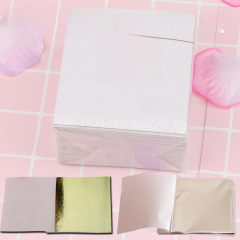 Wholesale 9cm gold foil paper silver foil paper rose gold crystal mud slime filler mixed nail drop resin glitters