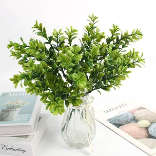 仿真植物宾毛草波斯草塑料假花绿植盆栽仿真植物墙配材把束