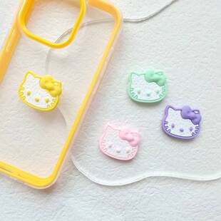 PVC Soft Glue New Medium Butter K Cat Biscuit Accessories DIY Cream Glue Mobile Phone Case Hairpin Hair Accessories Refrigerator