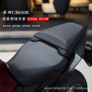 Honda CB650R CBR650R 2024-2025 tənzimlənən ön oturacaq yastığı, dəri oturacaqlar