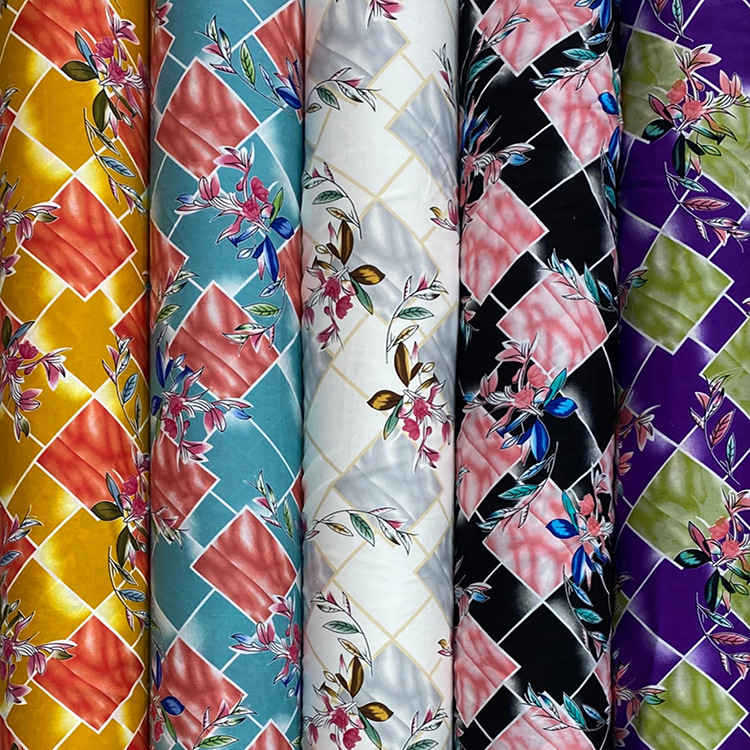 Fábrica directa hilo viscose rayon 100% camisa plana tela de rayon