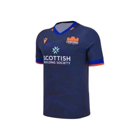 2025 Summer Edinburgh Rugby Jersey Men's Women's Sports Casual Shirt Round Neck Casual Short Sleeve 2025 Summer Edinburgh Rugby Jersey Men's Women's Sports Casual Shirt Round Neck Casual Short Sleeve